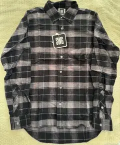 SWAGGER Check Flannel Shirt ブラック