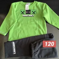 マインクラフト　長袖パジャマ　部屋着　120cm
