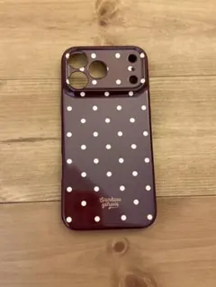 iPhone17promax用ケース ドット柄 Sankou yihua