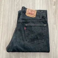 【スペシャル】90's USA製 Levi's 501 先染めブラック W31