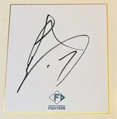 2026年最新】日本ハムファイターズ サイン色紙の人気アイテム - メルカリ