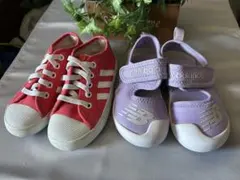 子供用スニーカー2足 new balance 14cm /adidas 15cm