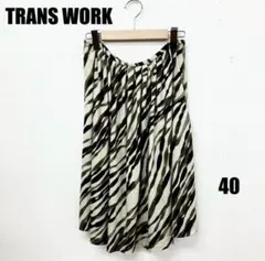 TRANS WORK フレアスカート 女性のサムネイル