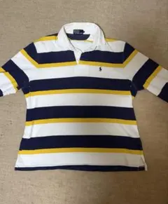 Polo by Ralph Lauren ラガーシャツ ボーダー LL