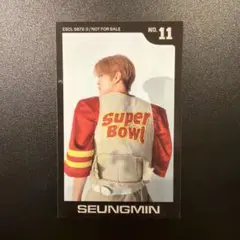 Stray Kidsスンミン Social Path 初回限定盤B ステッカー