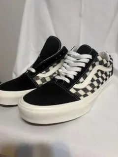 新品 VANS OLD SKOOL Mesh Check Black 27cmのサムネイル