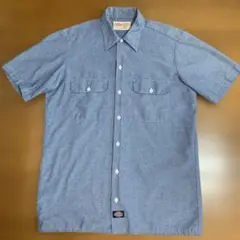 Dickies 半袖シャンブレー・ワークシャツ USA製 Mサイズ