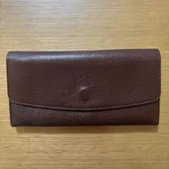 美品 IL BISONTE 長財布 ブラウン