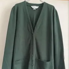 ランズエンド　スエットカーディガン