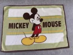 ミッキーマウス ミニサイズ毛布 ひざ掛け