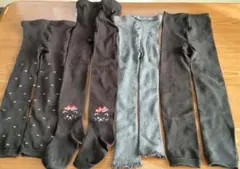 女の子　レギンス タイツ４点セット