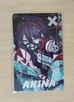 にじさんじ　Stun Mode　ランダムフォト風カード　三枝明那　R