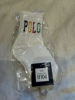 Polo カラフル刺繍 キッズ靴下 12~15cm