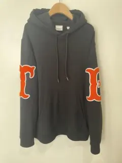 BURBERRY フード付きパーカー L 黒