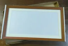 신품 미사용/신비한 플라워 클럽 L37 우드 그레인 프레임