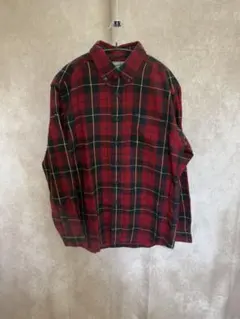 90s L.L.Bean エルエルビーン　チェックネルシャツ　90年代