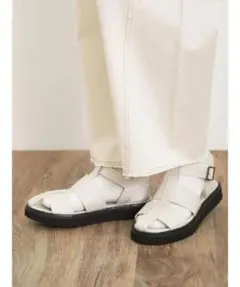 未使用品♡Samansa Mos2♡軽量グルカサンダルのサムネイル