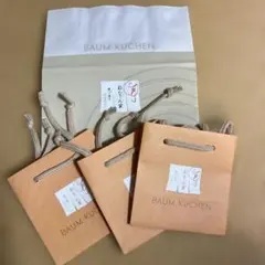 ねんりん家　BAUM KUCHEN ショッパー　紙袋 5枚セット