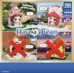 ガチャガチャ〜ディズニープリンセス Have a Dream〜