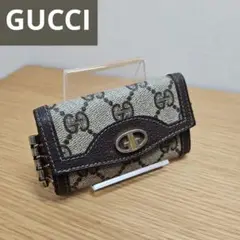 美麗品 GUCCI OLD オールドグッチ キーケース 新品同様】GUCCI グッチ 282432 グッチシマ GG柄 キーケース