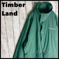 90s ティンバーランド マウンテンパーカー 刺繍ロゴ ヴィンテージ古着 a1