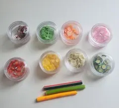 ハンドメイド　ネイル　フルーツ　ミニチュア　スイーツデコ