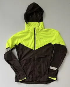 NIKE ナイキ ランニング ナイロンパーカー ウェア 蛍光イエロー レディース