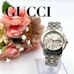 グッチ GUCCI 5500M メンズ 腕時計 磨き済み 電池新品 s2278 - メルカリ