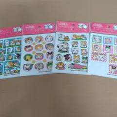 平成レトロ　とっとこハム太郎デコレーションシール