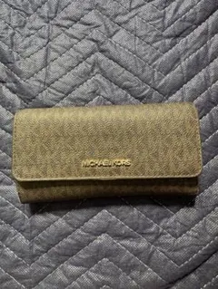 MICHAEL KORS ブラウン長財布