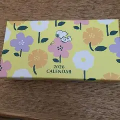 スヌーピー 2026年 日めくり卓上カレンダー