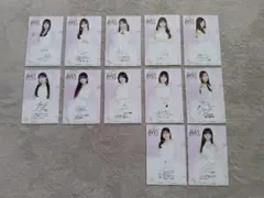 乃木坂46 三井アウトレットパークコラボ サイン入りポストカード 24枚