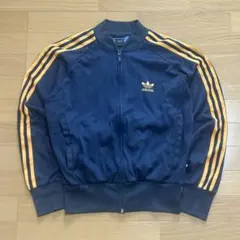 00s old adidas track jacket 短丈 紺 アウター