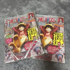 ワンピースマガジン　20号　ルフィプロモ　2冊