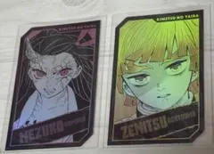 鬼滅の刃 キャラクターズホロカードコレクション 竈門禰豆子 我妻善逸