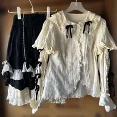 ピンクハウス⭐︎黒チェックフリルリボンセットアップ ピンクハウス⭐︎黒チェックフリルリボンセットアップ - メルカリ