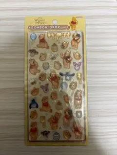 ふ*り様 ボンボンドロップシール プーさん