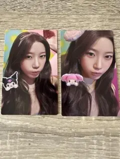 lesserafim ルセラ　different マイメロ　封入　トレカ　カズハ