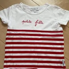 agnes b. Tシャツ ボーダー レッド