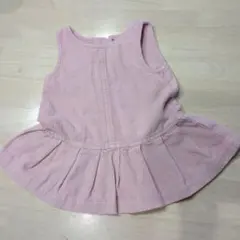 BabyGAP　コーデュロイプリーツワンピース 薄めのピンク　かわいい　女の子