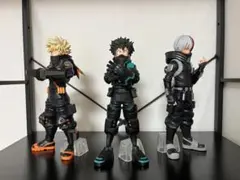 一番くじ　ヒロアカ　緑谷　爆豪　轟　ワールドヒーローズミッション 3枚セット