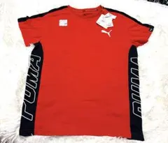新品タグ付 PUMA プーマ DRYCELL 半袖Tシャツ 160cm赤スポーツ