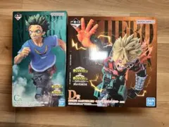 ヒロアカ 一番くじ 紡がれる想い C賞 緑谷出久 D賞 爆豪勝己 フィギュア