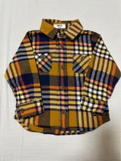 BREEZE チェック柄シャツ　トップス　90 男　女