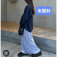 定価5500円、新品未開封、チャオパニックティピー、ベロアロングスカートサイズＦ