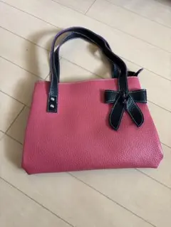 レディース　ハンドバック　赤