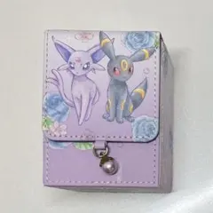 【新品未使用】 エーフィ フリップデッキケース Amazon | ポケモンセンターオリジナル ポケモンカードゲーム