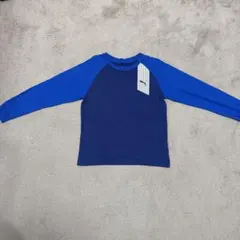 PUMA 青 ラグランスリーブ 140