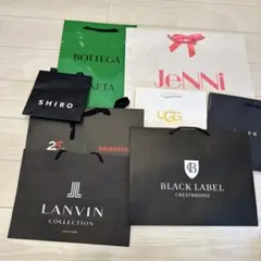 ブランドショッピングバッグセット