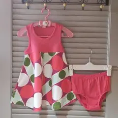✤tea collection・デザインワンピース・12~18mos✤のサムネイル